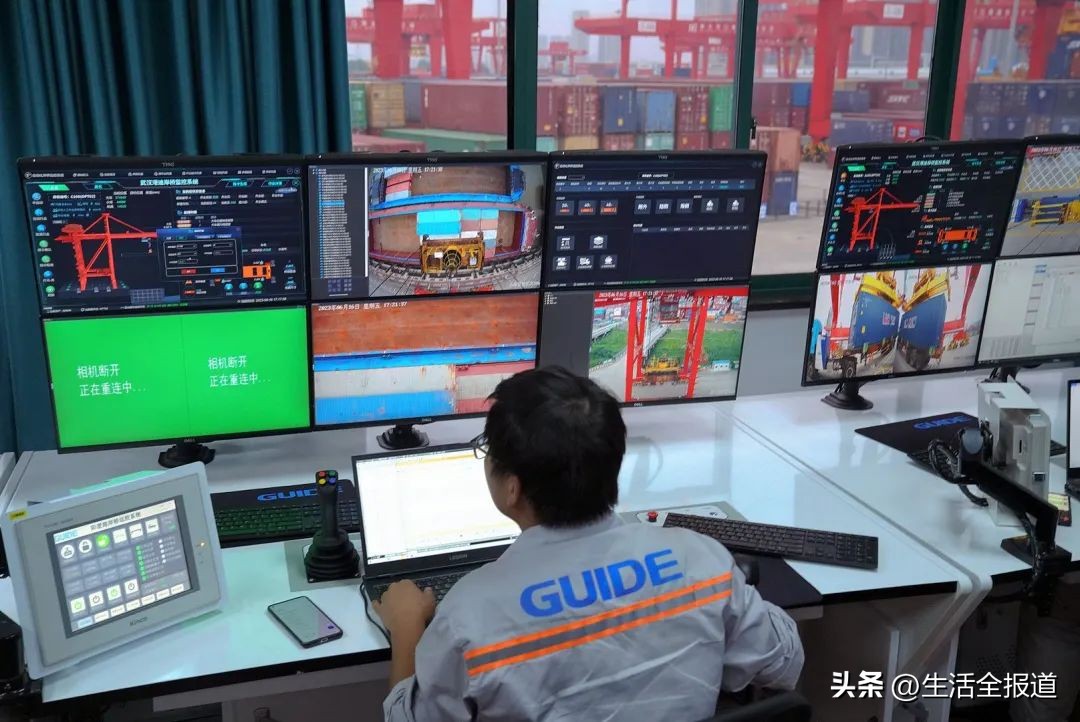 武汉阳逻港奇迹：小渔村成长江中上游第一港，内陆有了国际大港