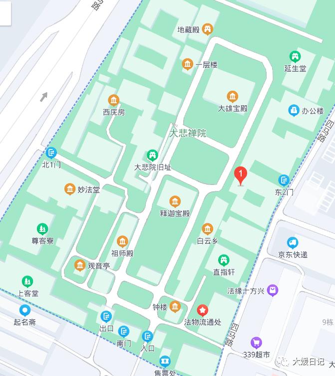 大悲院照片,大悲院以前的样子