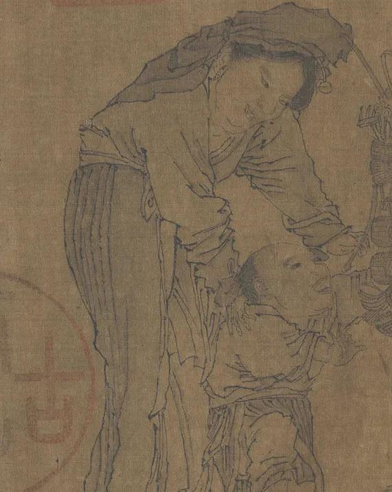 南宋李嵩货郎图怎么画,南宋李嵩画过很多货郎图