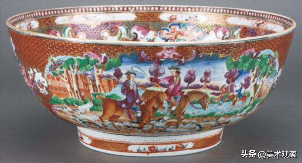 流行风物：从18世纪潘趣酒碗看中西文化的融合