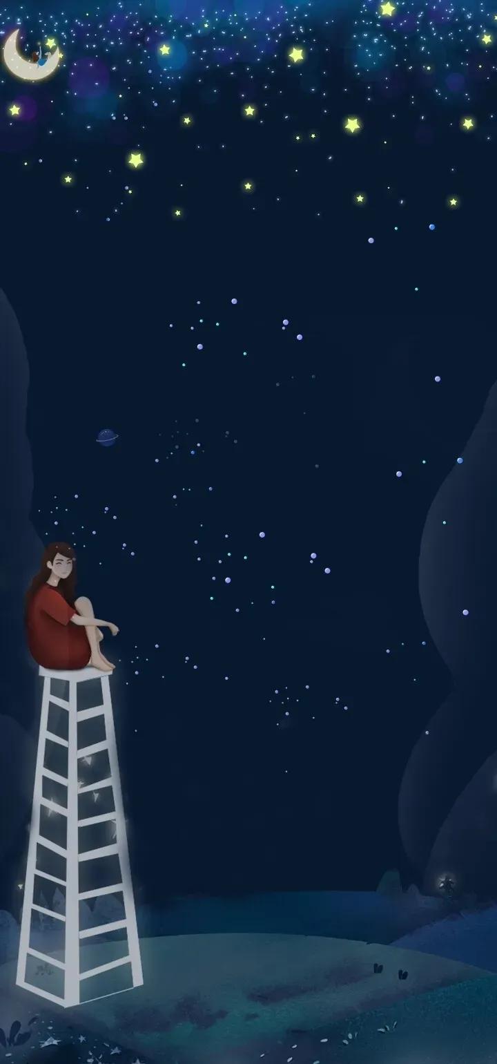 原图壁纸：Andriod手机挖孔壁纸,第一期