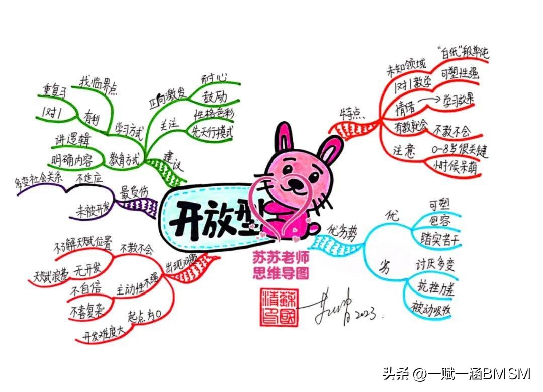【一赋一涵BMSM天赋测评】开放型性格特点深度解析