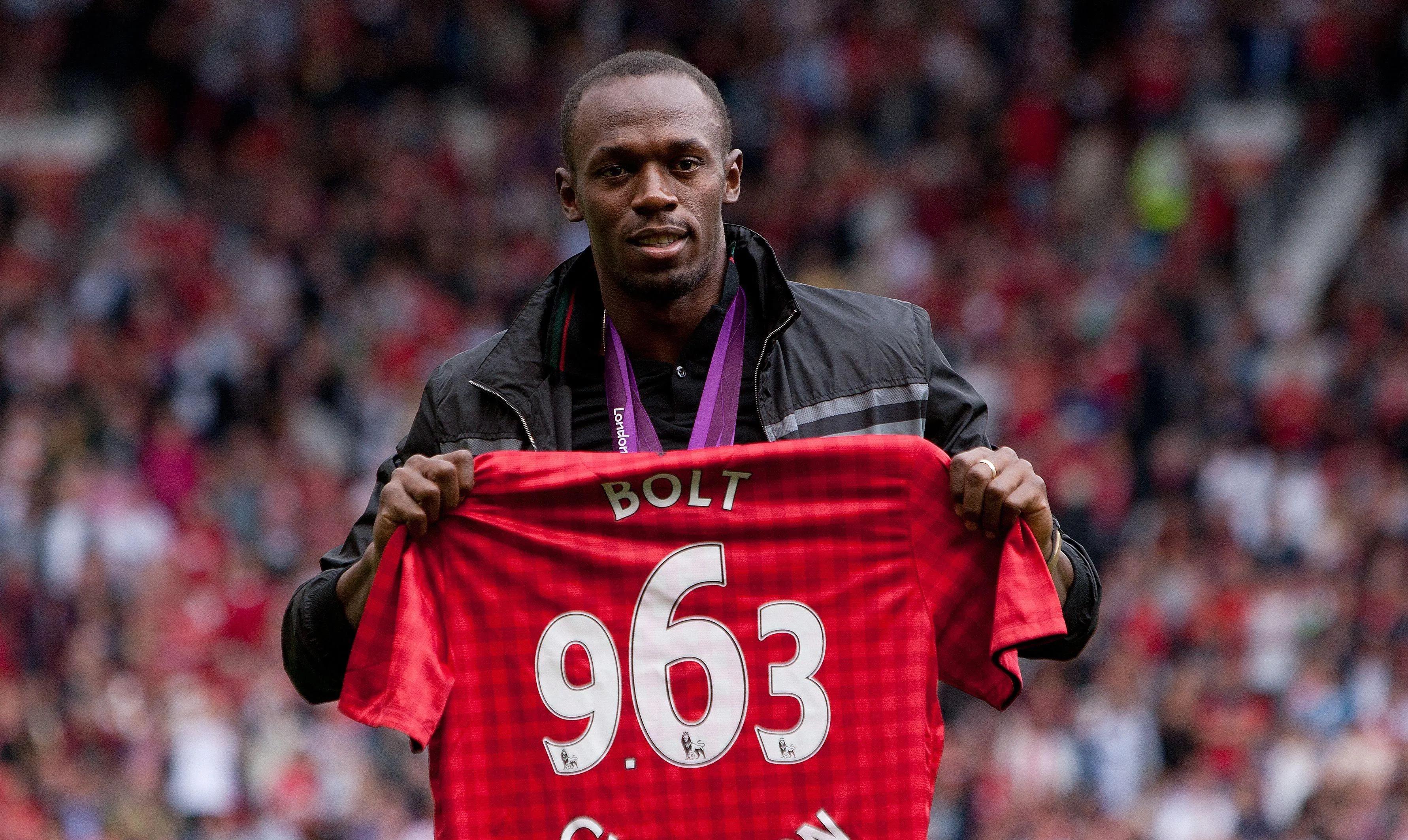 短跑之王博尔特侧面视角,短跑之王博尔特来打篮球