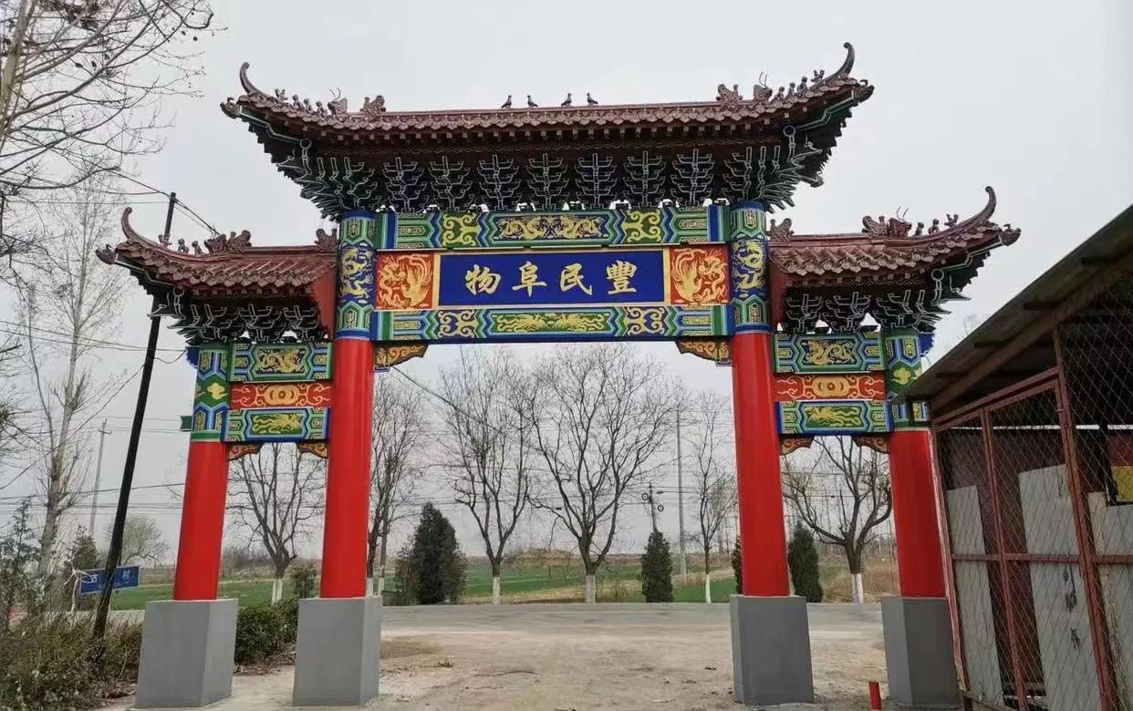 水泥仿古建筑牌楼制作,古建石雕牌坊牌楼门楼