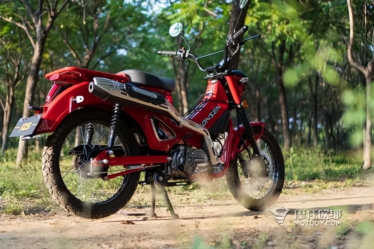 国产运动弯梁摩托车,宗申野米弯梁车架