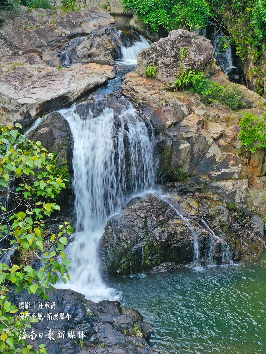 海南有哪些瀑布景区,海南白沙罗帅村瀑布