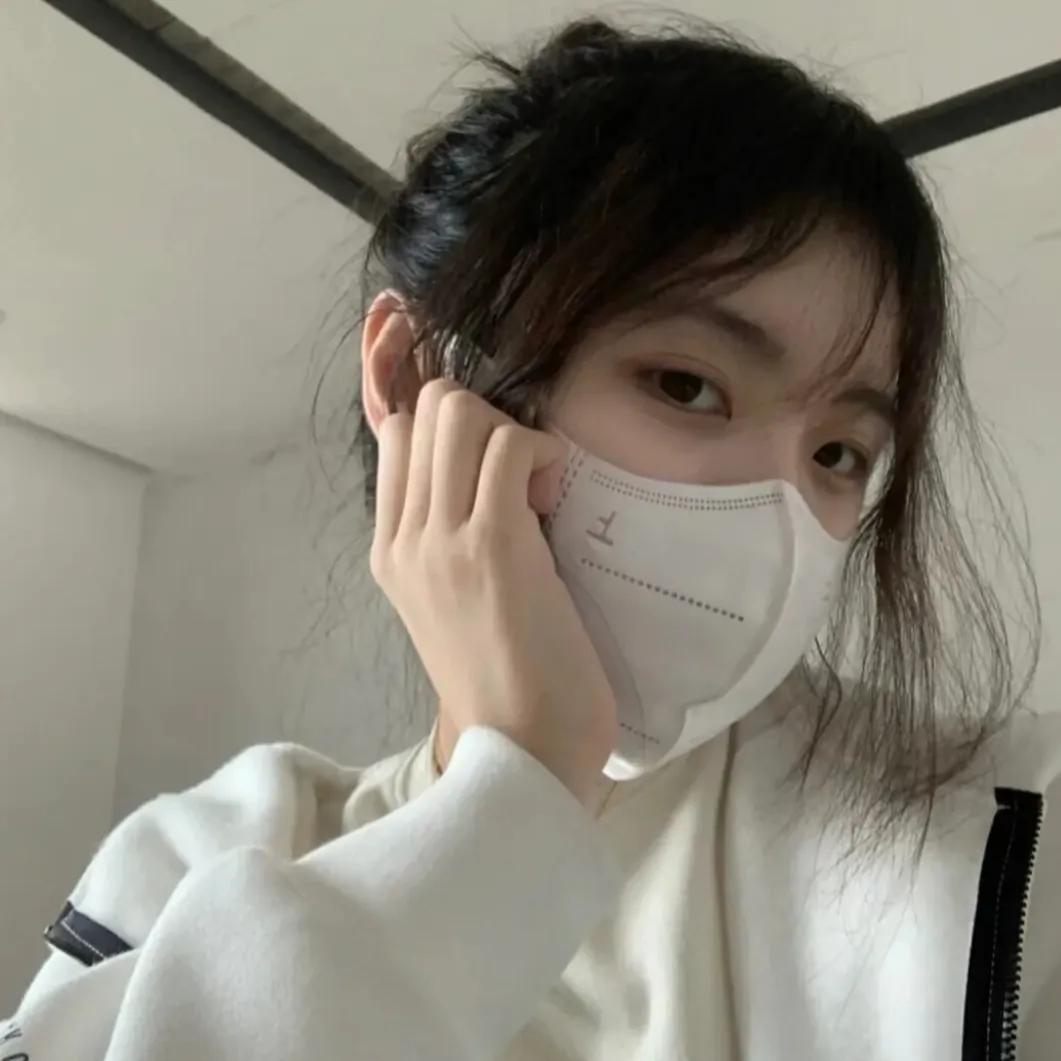 口罩女头小众好看,很火口罩女头