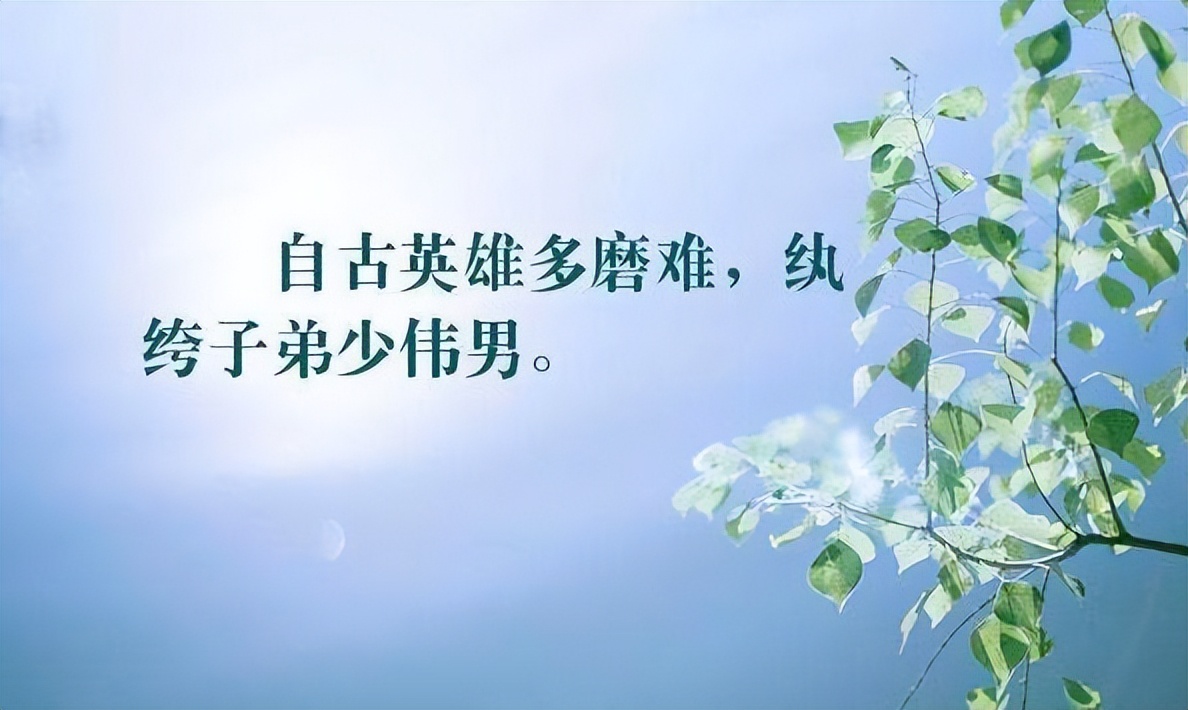 感谢那些给你磨难的人,陪你经历过所有磨难的人