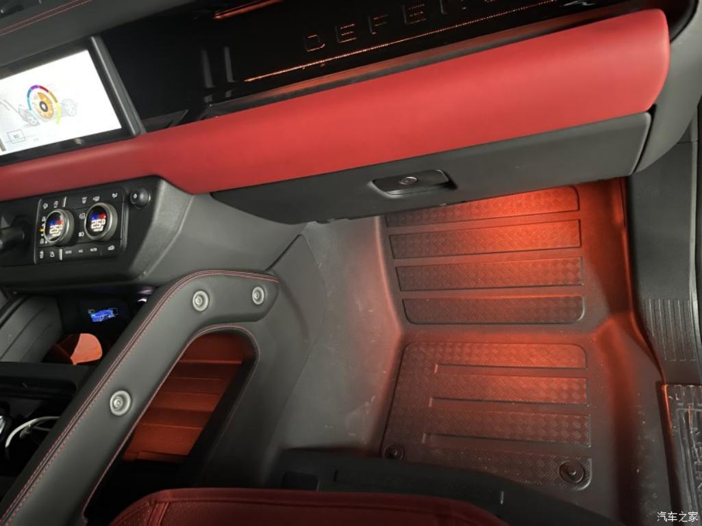 路虎卫士单色内饰氛围灯图解,路虎卫士改装氛围灯毛病