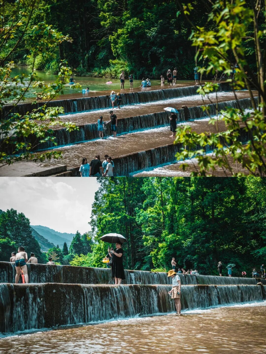 避暑旅游景点看山看水,清凉避暑好去处雪溪洞一日游