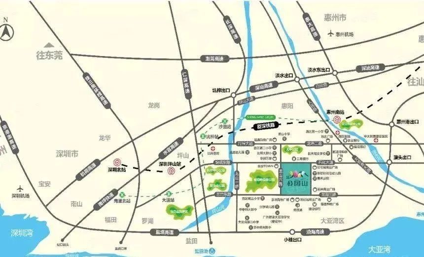 大亚湾公园上城入住率怎样,大亚湾公园山怎么样