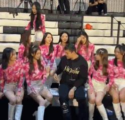 西热力江拉拉队合影,西热力江李根王哲林名场面