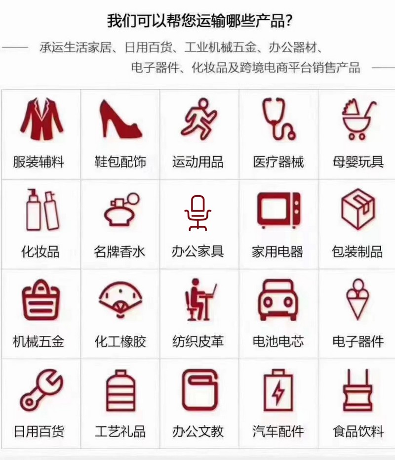 衣服到澳洲物流,中国至印尼服装清关物流