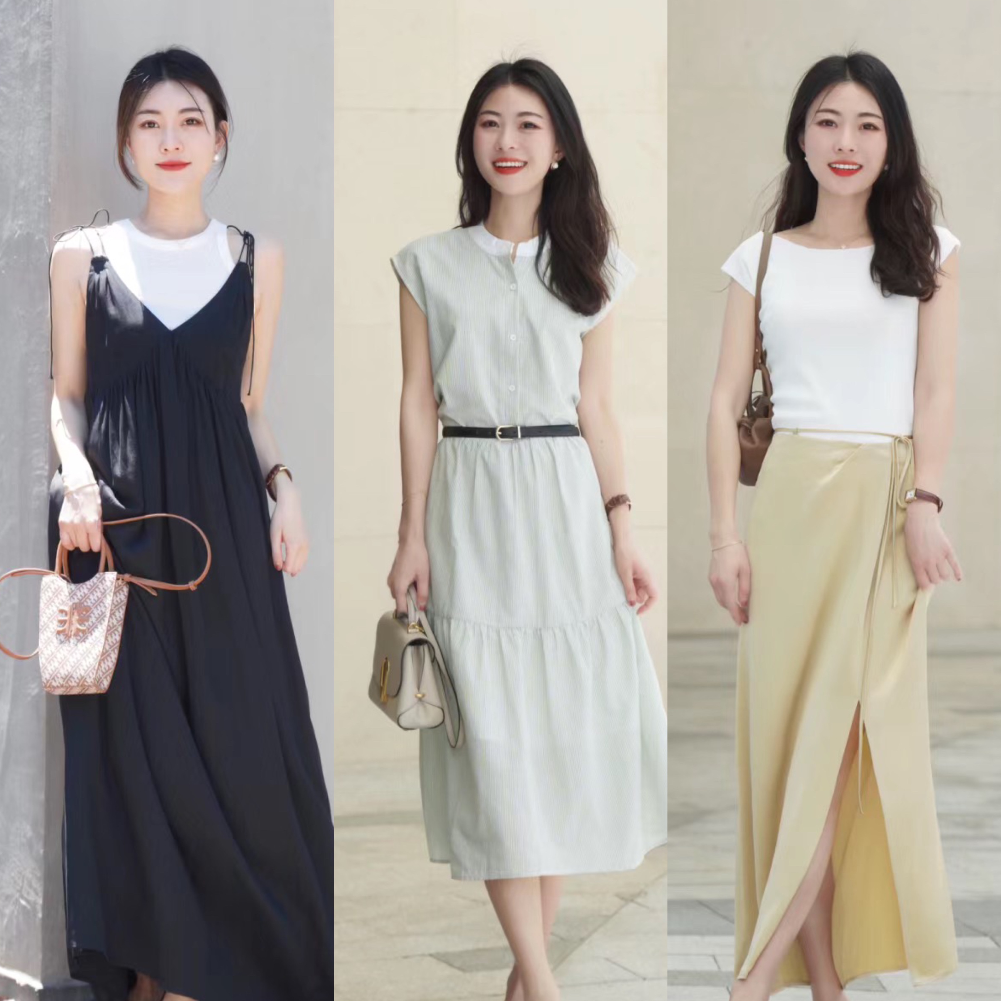 夏季清凉显瘦长裤穿搭,夏天穿的超酷的短裤穿搭