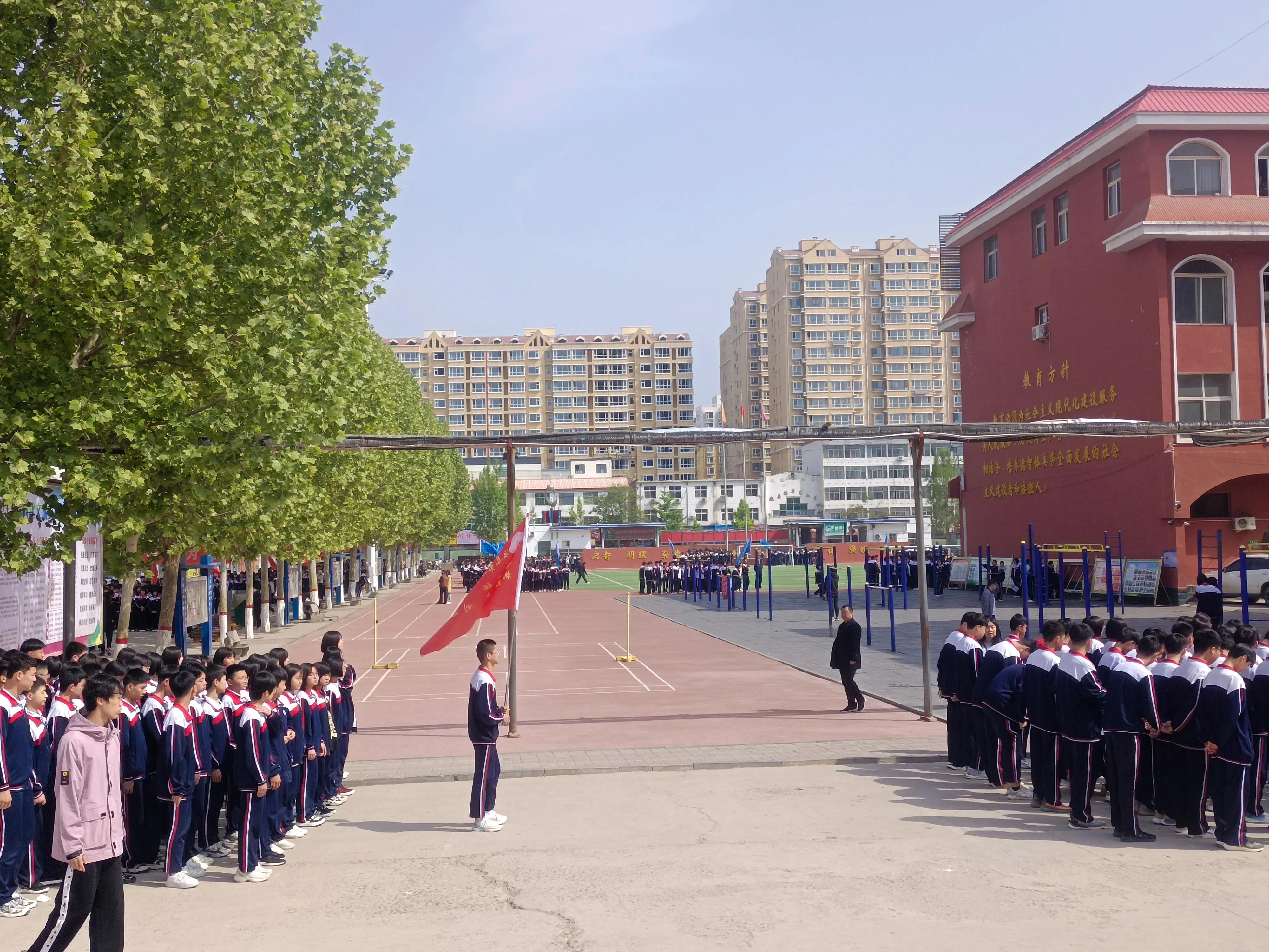 校园风采全校跑操,河北邯郸魏县一中跑操