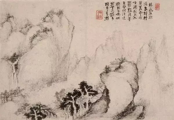 枯笔之境,枯笔之境的书法作品