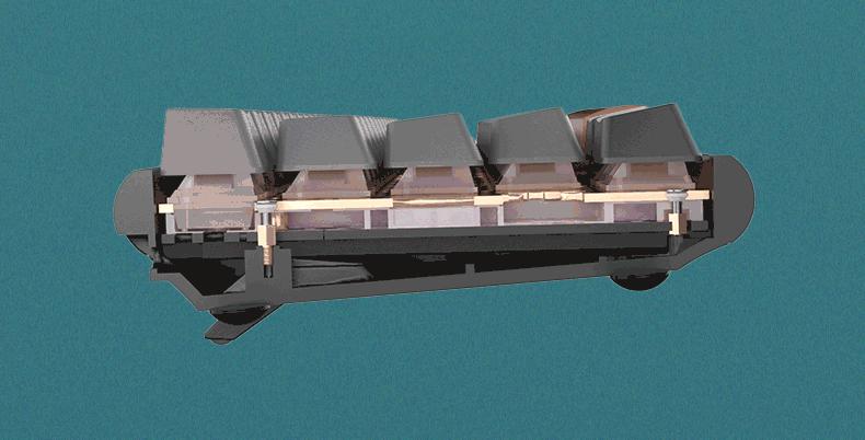 小呆虫珊瑚海机械键盘能不能改装,小呆虫gk96珊瑚海键帽