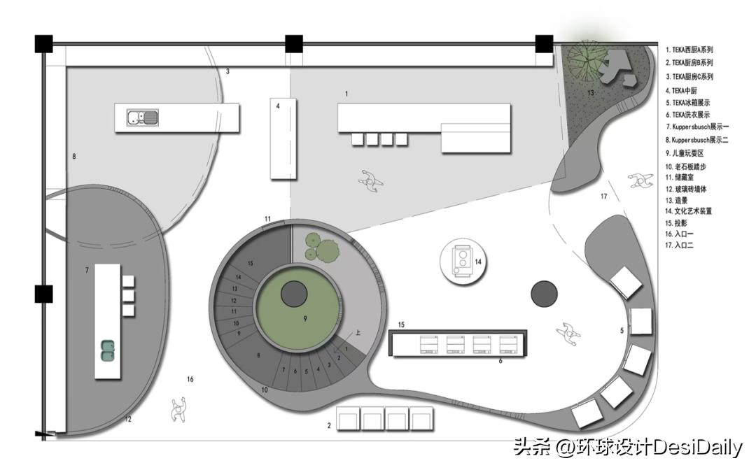 首发.徐波｜德国厨电TEKA宁波店，墨韵【环球设计3205期】