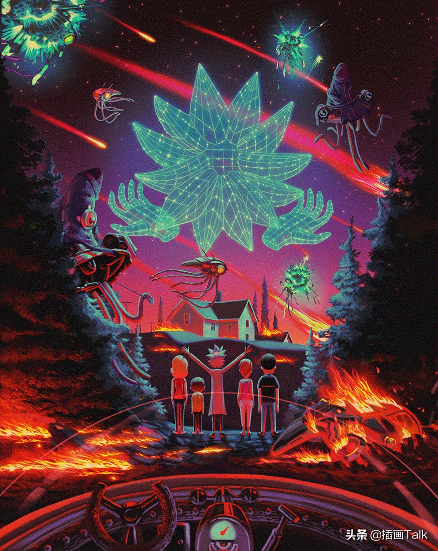 瑞士插画师DexterMaurer，微妙的和谐感