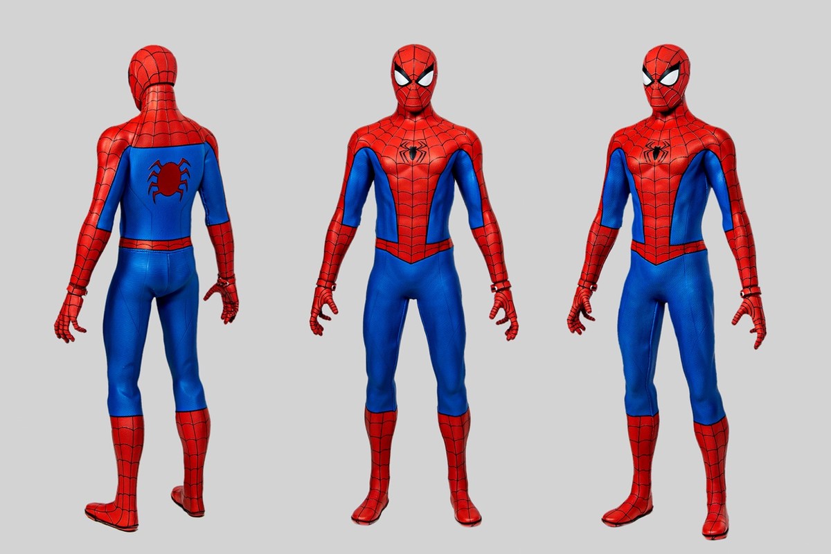 hottoys蜘蛛侠经典战衣手办测评,hottoys蜘蛛侠经典红蓝战衣