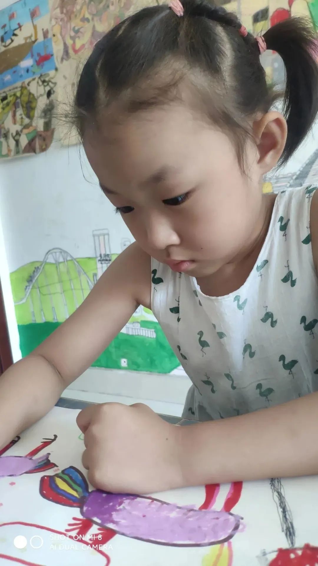 小画家大艺术作品,六一小画家作品展