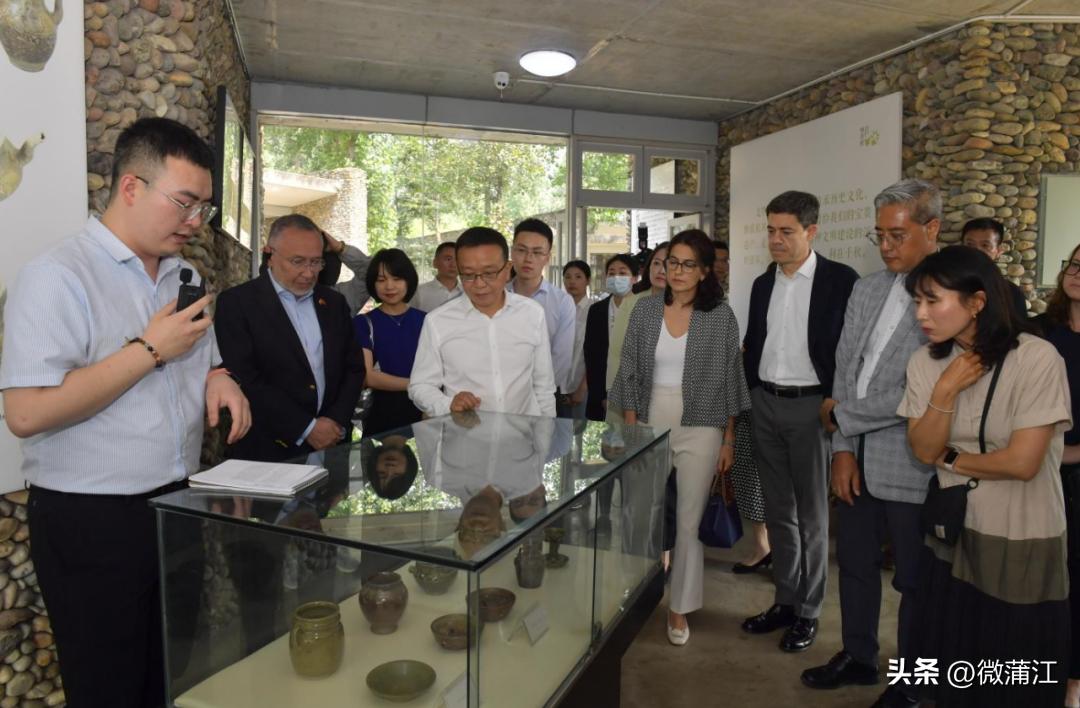 国际范儿!多国驻成都领事官员打卡成都蒲江