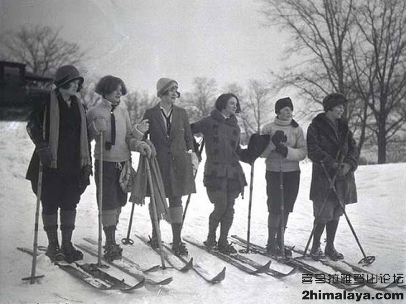 「世界」户外服饰随着时间的的变化的视觉历史