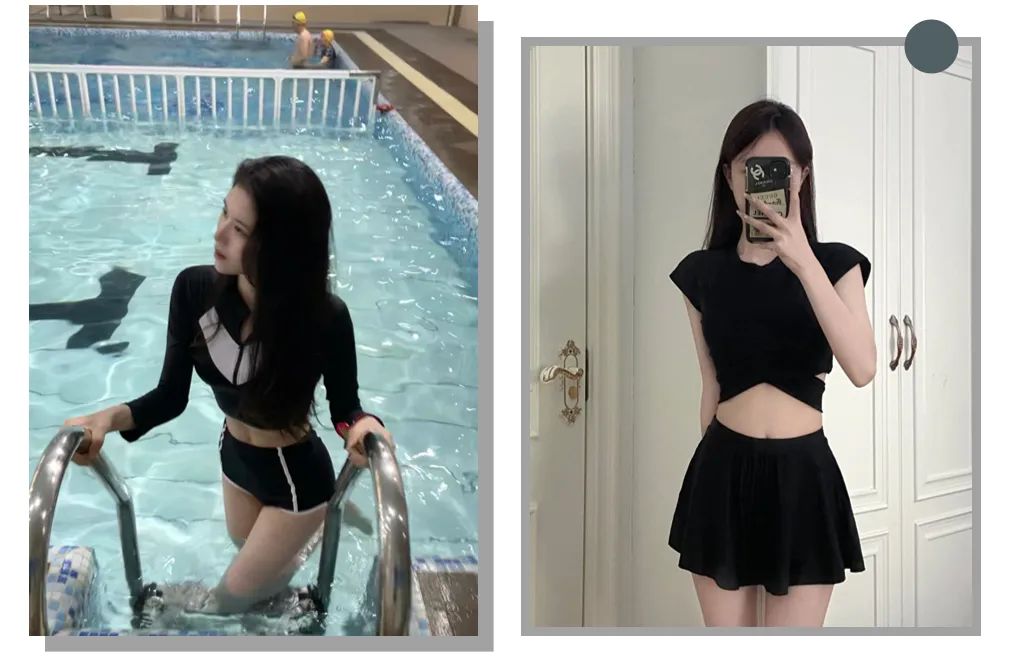 2021泳衣推荐显瘦遮肉防晒,保守又好看的泳衣显瘦仙气