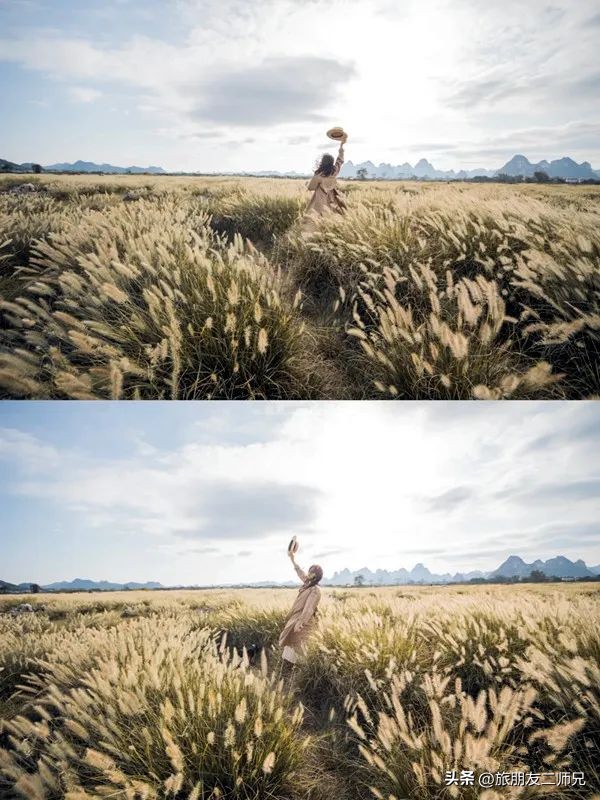 广州出发-英德1天游，美拍狗尾巴草，打卡巧克力小镇，千亩茶园