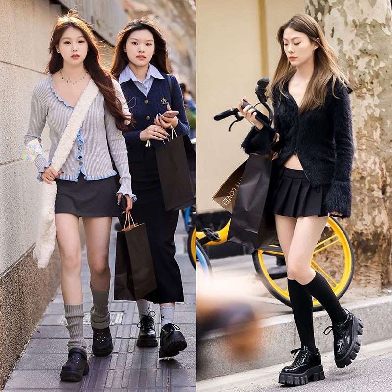 上海被街拍,上海街拍过马路