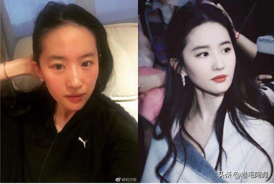 明星的素颜究竟多美,素颜美才是真的美