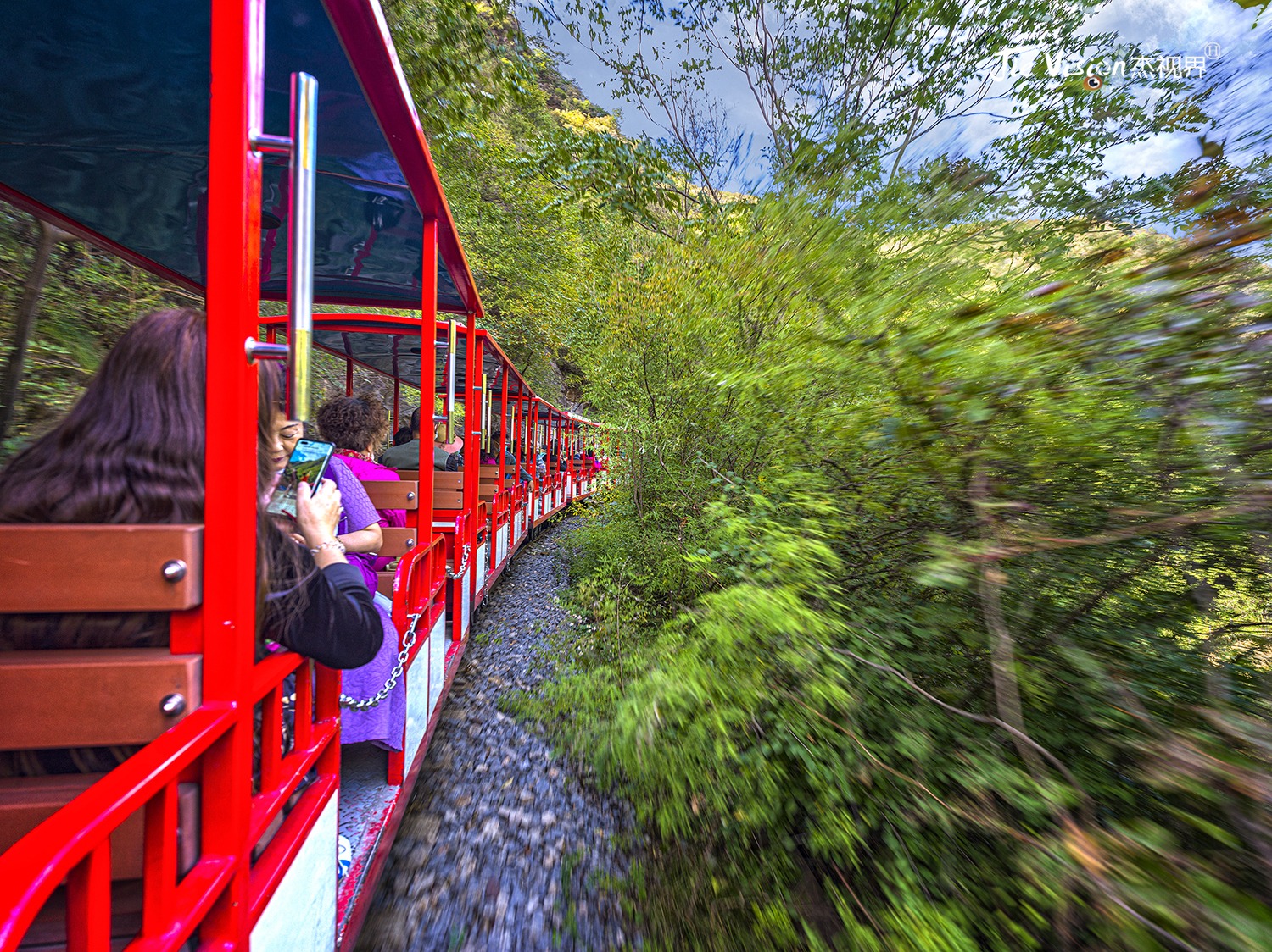 12月双龙峡自然风景区,双龙峡打卡视频