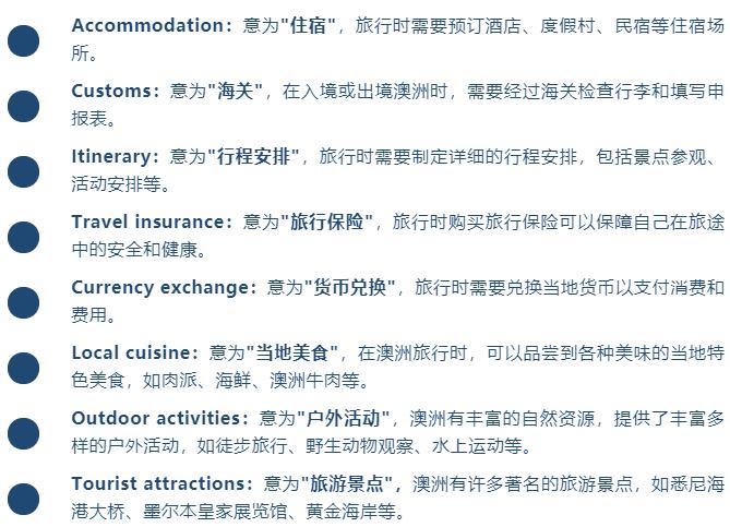 澳洲常用的生活用语英语,澳洲最常用英语口语