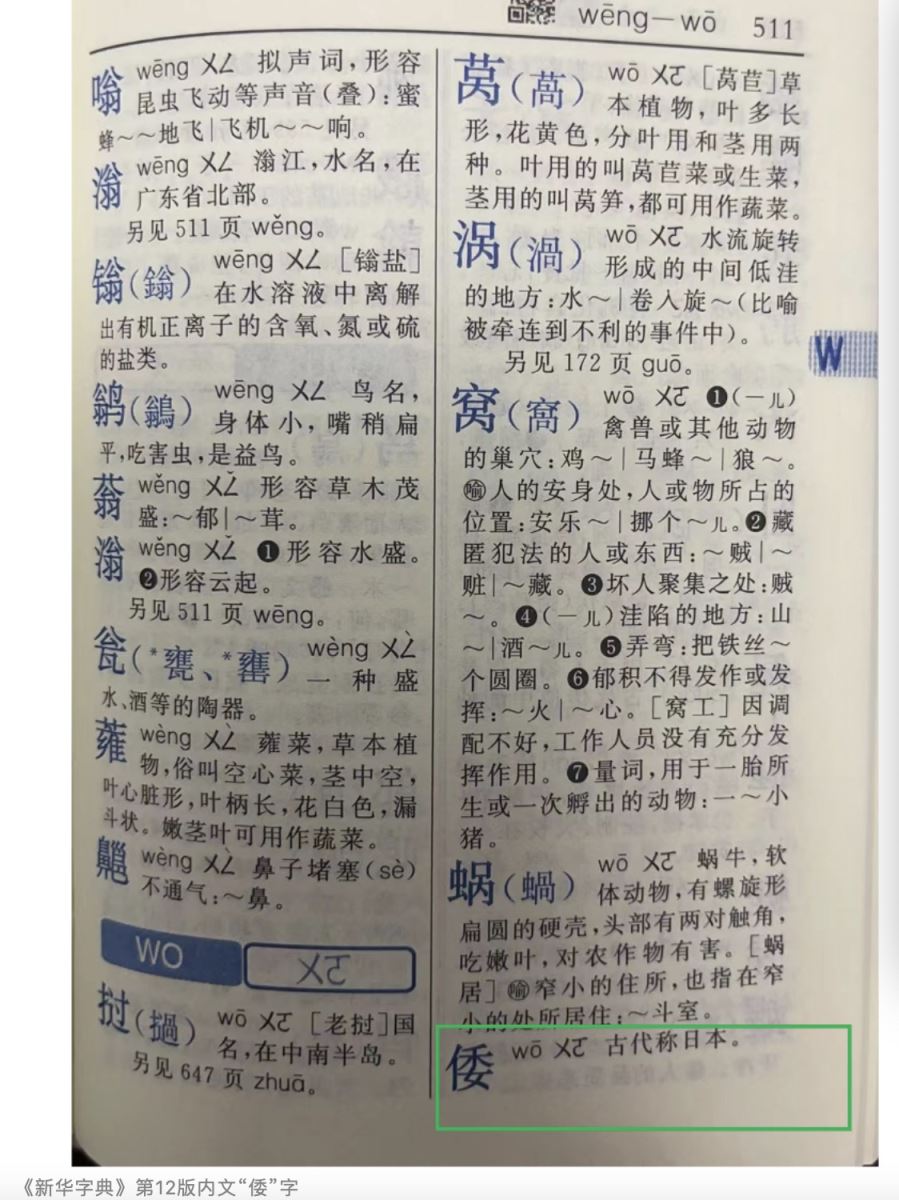 倭寇和倭人的区别,倭仁和倭寇