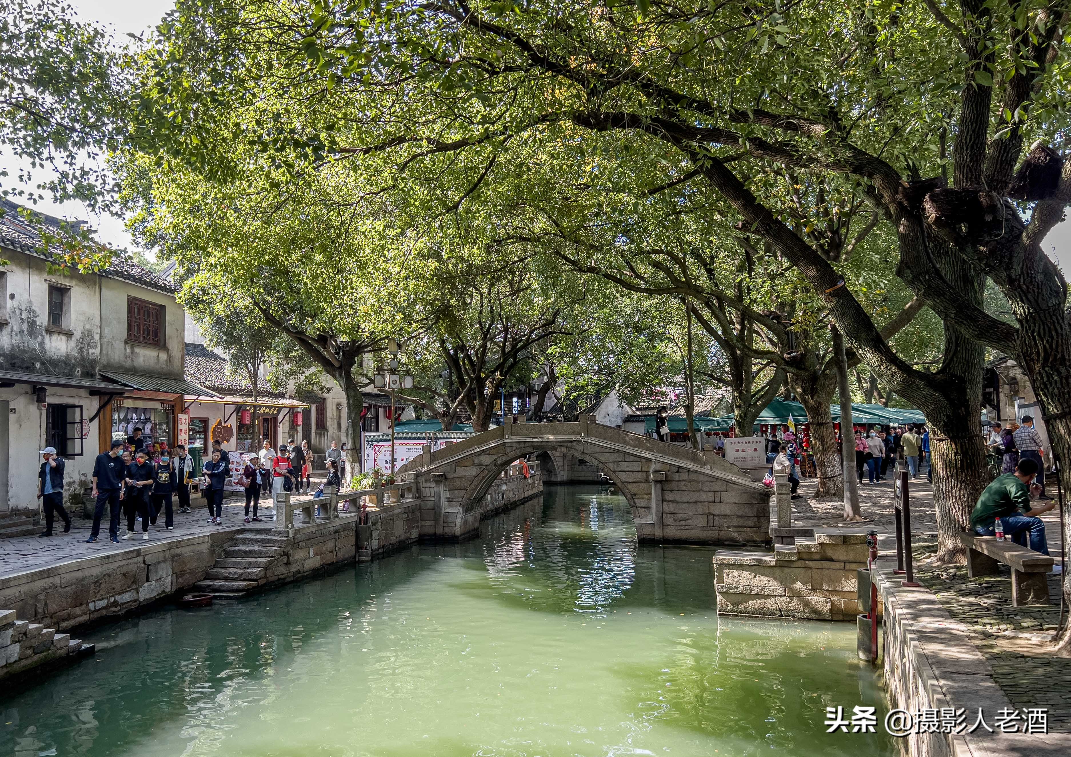 江南最美丽和谐的古镇同里古镇,苏州三桥同里古镇