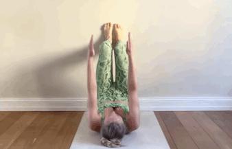 “盆底肌松”憋不住尿?这8个瑜伽体式不用跑跳,靠墙就能练!