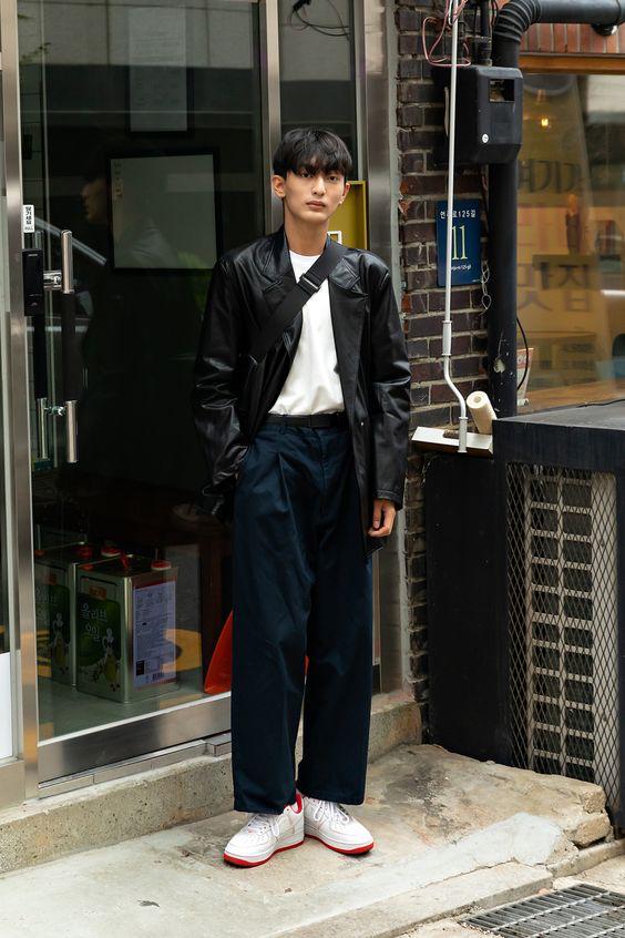 休闲又不死板的西装穿搭,品味高的男人表现