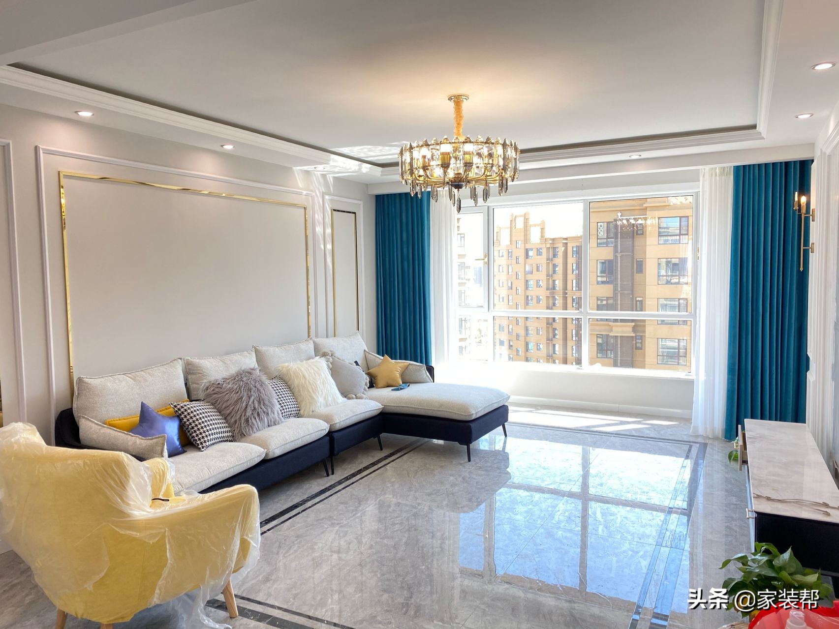 客厅做无主灯卧室不做吊顶可以吗,无主灯磁吸轨道灯客厅吊顶效果图