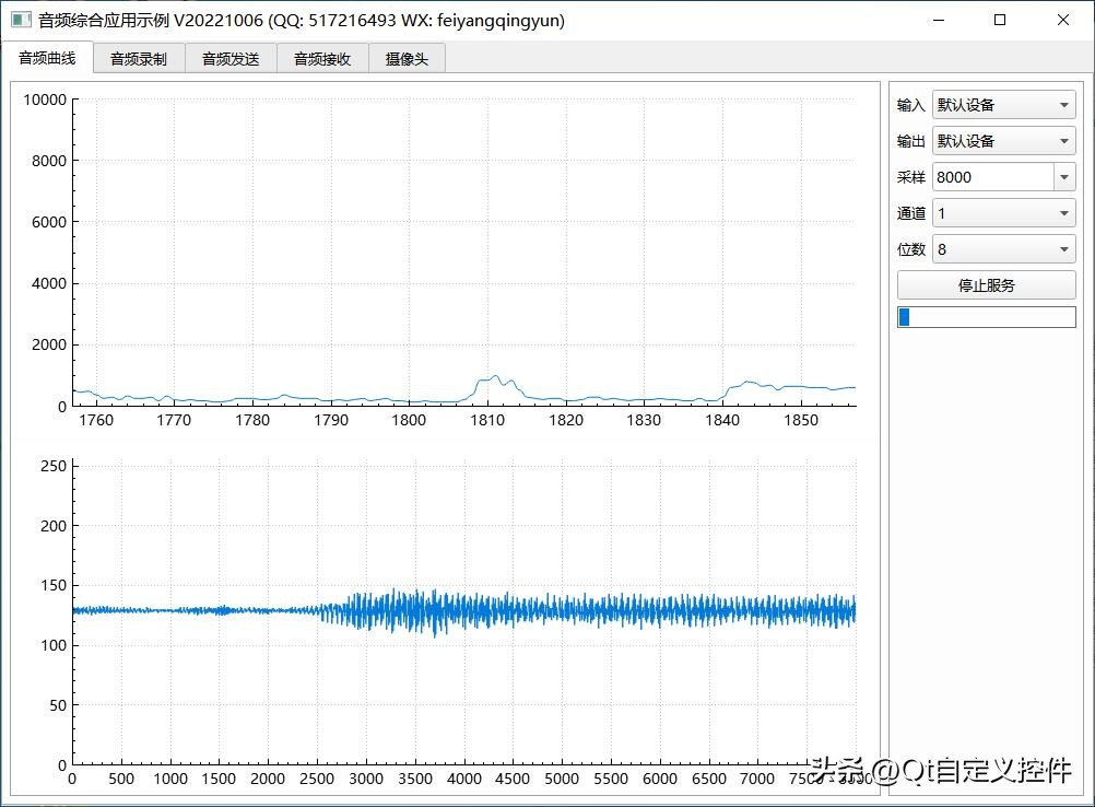 qt转音视频,qt实现麦克风音量条
