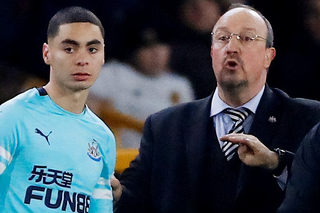 本赛季在纽卡状态神勇的阿尔米隆：浓眉大眼的全村希望