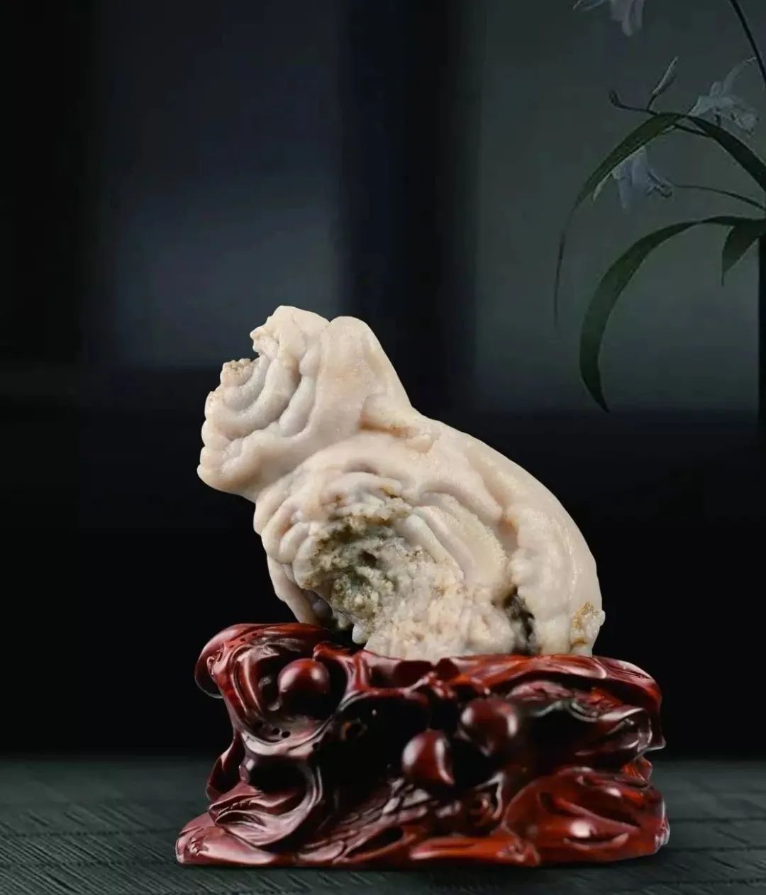 爱好者痴迷奇石,对奇石痴迷的人