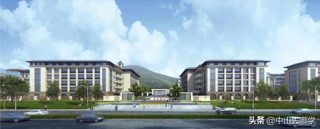 中山市永安中学参观,中山永安中学学校全貌