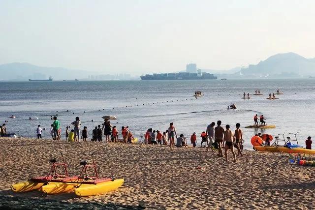 厦门环岛木栈道有海滩吗,厦门环岛路木栈道