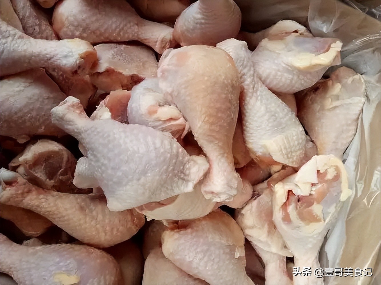 超市里的冻鸡腿为啥这么大,市场上的冻鸡腿为什么便宜