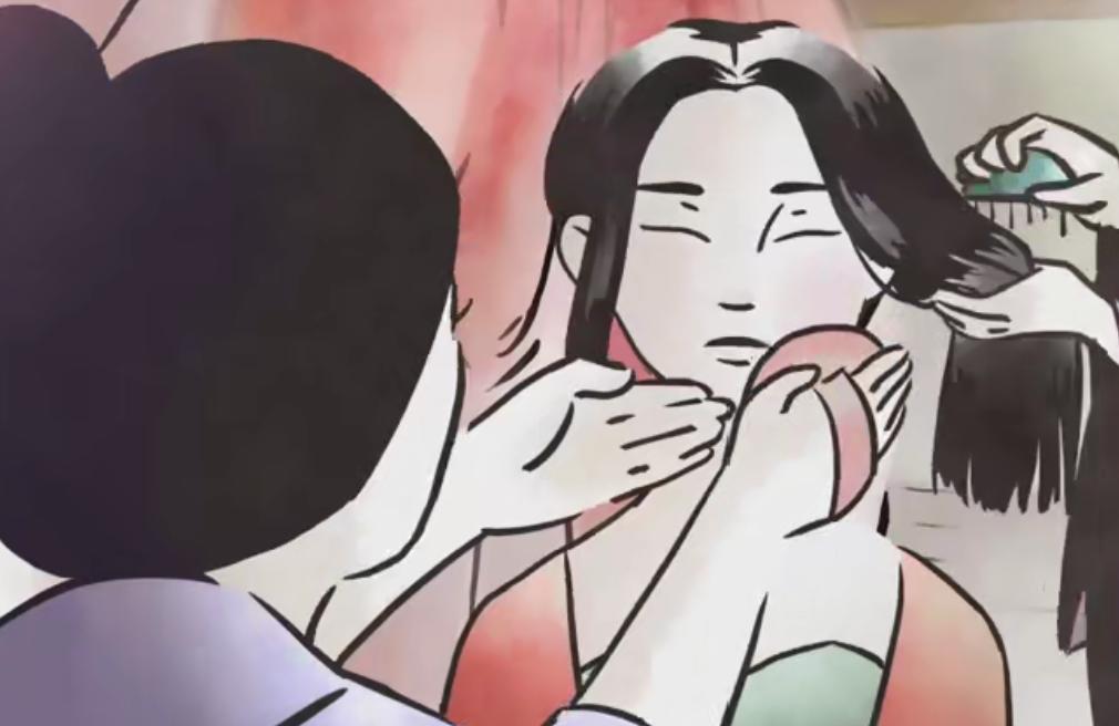 水墨风动画《裹脚少女》，被束缚的不仅是脚，还有向往自由的灵魂