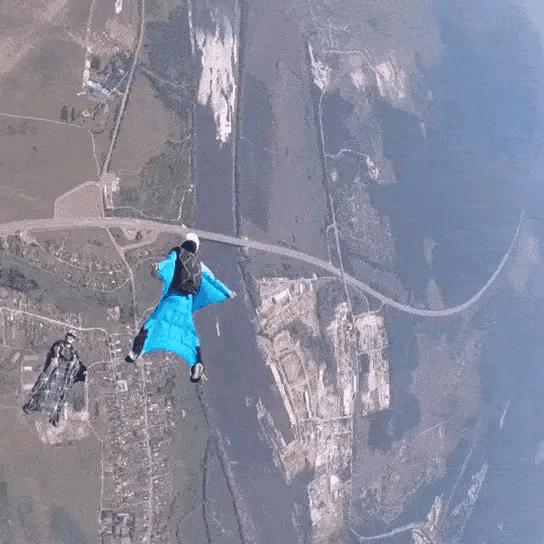 翼装飞行女子刘安遇难现场,翼装飞行女孩刘安死亡记录