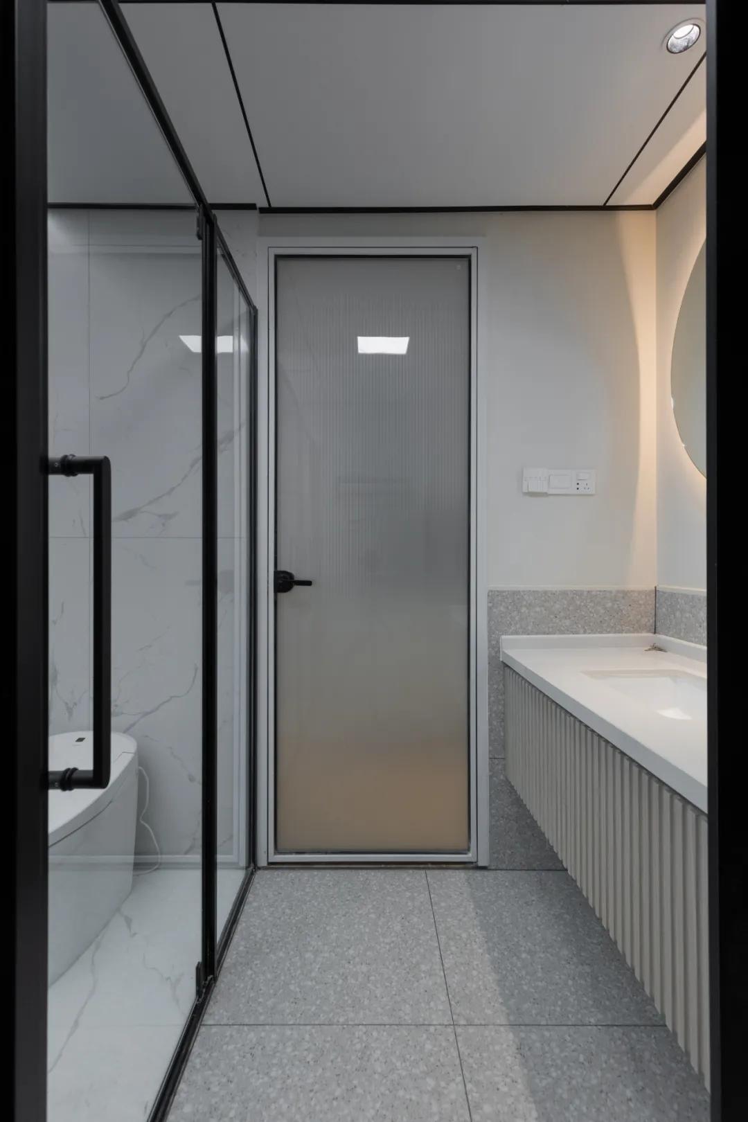 3平米小户型卫浴干湿分离,三室二厅卫浴三分离