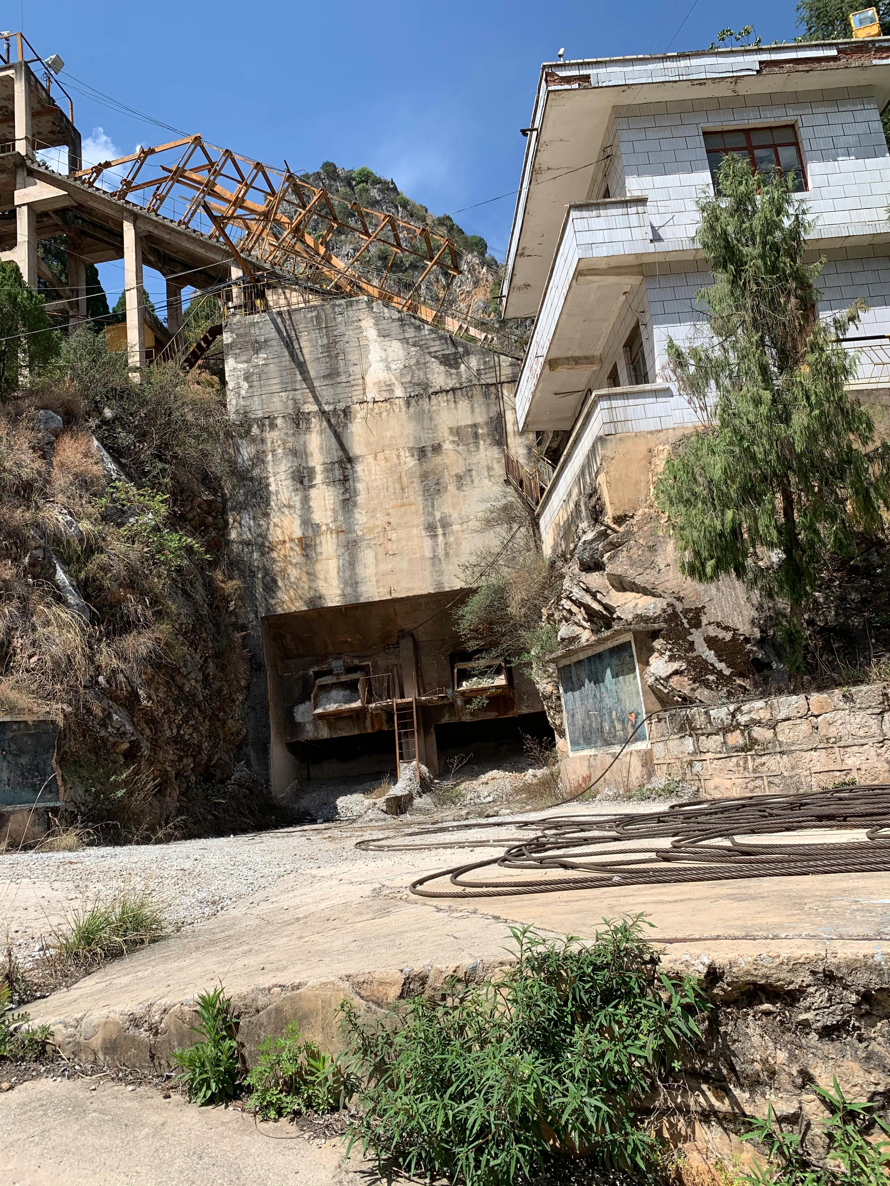 会泽县废弃矿山,云南南屏铅锌矿2024现状