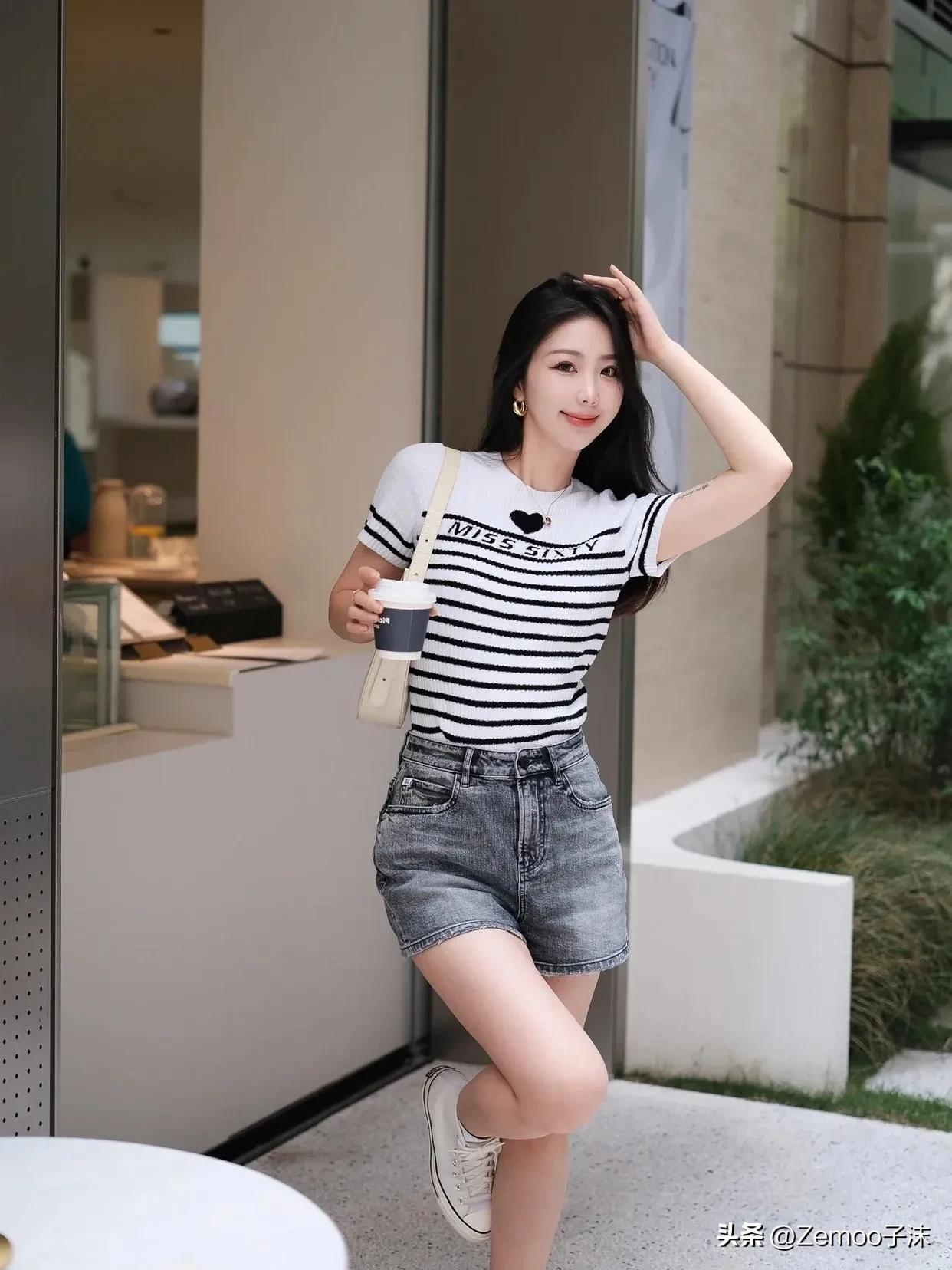 女士夏天穿衣服搭配图片,夏季穿衣服搭配女士