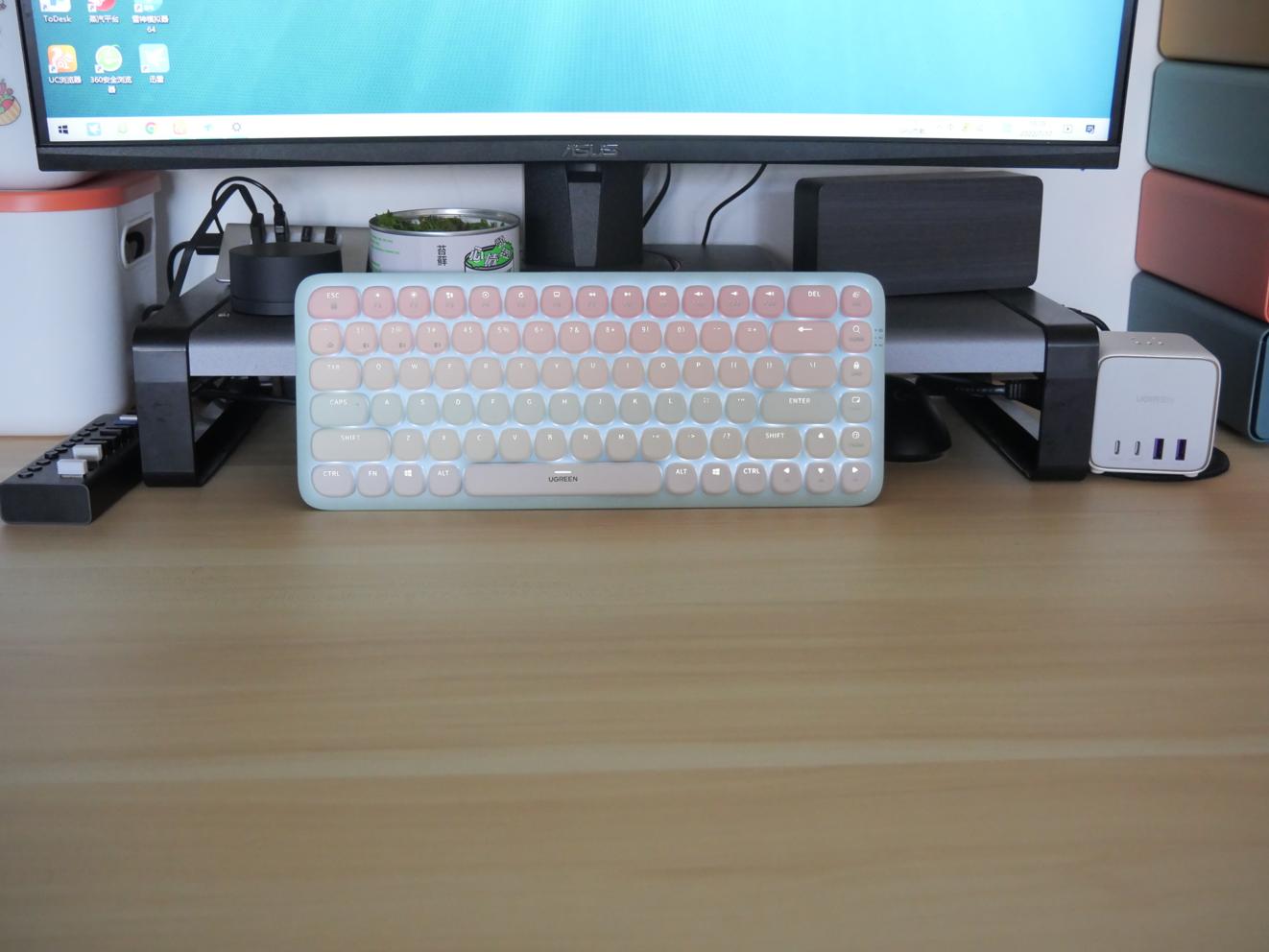 七夕礼物好选择，找回笔记本键盘的手感，绿联机械键盘使用体验